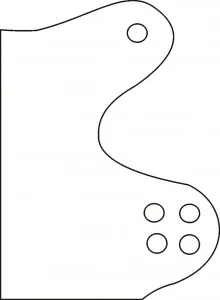 szabásmintát macska bundáját - Szfinx krysik