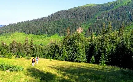 Катерене Hoverla най-популярните маршрути