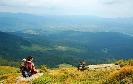 Катерене Hoverla най-популярните маршрути