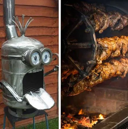 Azt szeretnénk, hogy egy barbecue saját kezűleg 25 fotó rajzok