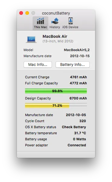 Подмяна на батерията в MacBook Air с ръцете си, блог за живота, за пътуване и бизнес