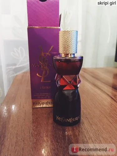 Yves saint laurent manifest l elixir - «♛-fată! Stai! Te rog spune-mi ce fel de