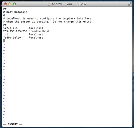 Как да редактирате файла с хостове в OS X