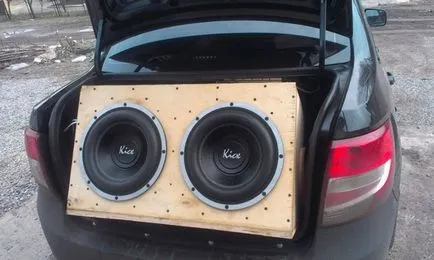 Cum se pune un subwoofer în acordarea de propriile mâini