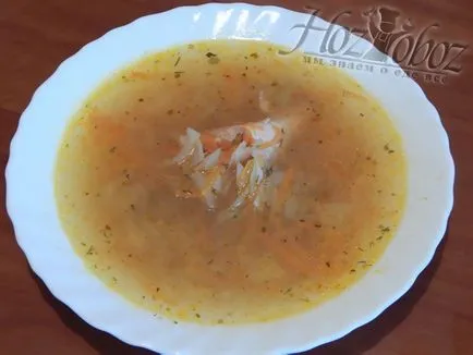 Cum să se pregătească supa proaspătă în multivarka, hozoboz - știm totul despre produsele alimentare