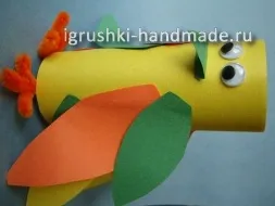 Как да си направим играчка папагал хартия с ръцете, играчки и игри с ръцете си меки и плетени