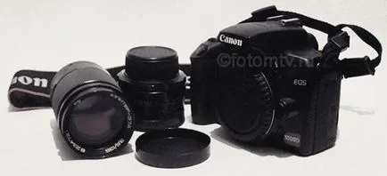 Cum de a face propriile dumneavoastră mâini adaptor M42 pentru camere digitale SLR, Canon EOS 1000D,