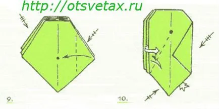 Как да си направим оригами нарцис