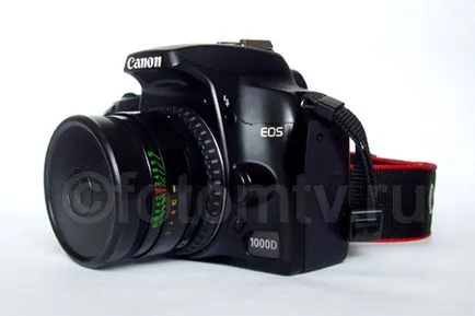 Как да направите вашия собствените си ръце M42 адаптер за цифрови огледално-рефлексни фотоапарати, Canon EOS 1000D,
