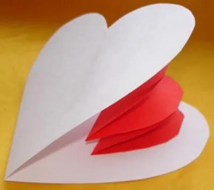 Как да си направим Валентин от хартия с ръцете си на 14 февруари занаяти от хартия!