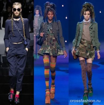 grup Crossfashion - colecții militare în haine de primăvară-vară 2017 în stil militar și de moda