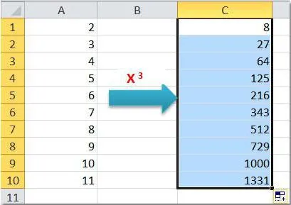 Mivel a számát épít negatív teljesítmény - leírt példákban excel