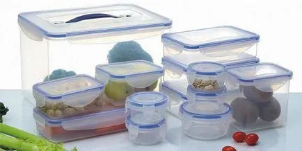 Как да изберем контейнер за храна, с пластмасово капаче