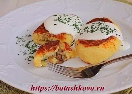 Zrazy картофи с гъби постно и много вкусно