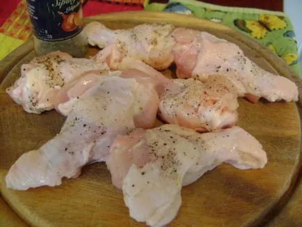 Csirke szárny tésztában a serpenyőben -, hogyan kell főzni csirke szárny tésztában, lépésről lépésre recept