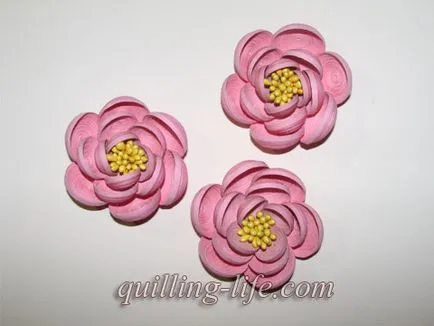 Quilling pictura „Buchet de vară“