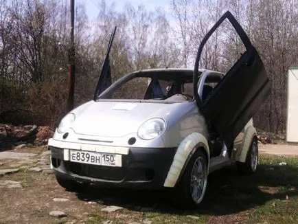 Lambo ajtók Matiz lépésről lépésre, leírások, fotók