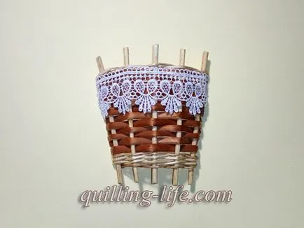 Quilling pictura „Buchet de vară“