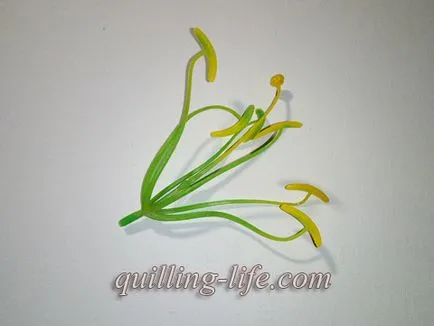 Quilling pictura „Buchet de vară“