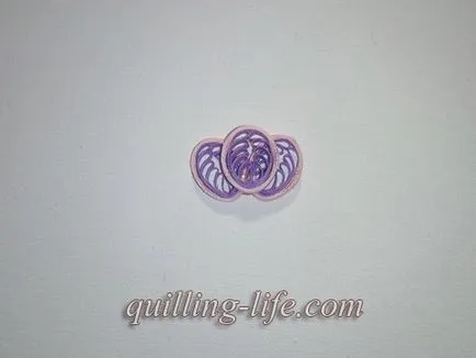 Quilling pictura „Buchet de vară“