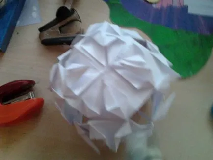 Kusudama (klasszikus) a legkönnyebb kezdőknek, mesterek az ország