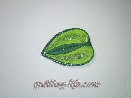 Quilling pictura „Buchet de vară“