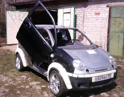 Lambo ajtók Matiz lépésről lépésre, leírások, fotók