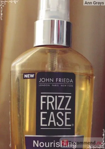 Ulei pentru păr john frieda încreți ușura elixir ulei nutritiv - «ulei de la John Frieda capabil