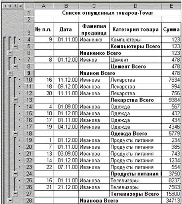 Microsoft Excel 2003