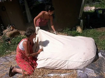 Matracok és párnák készült széna - a legdivatosabb öko-trend, matrac és ágy ideális-son
