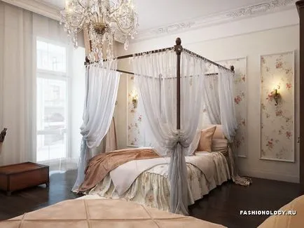 dormitor romantic Design interior trendy pentru cupluri, iubitorii de pe fotografie, modă și design