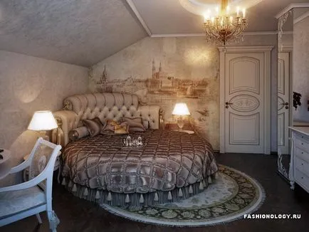 dormitor romantic Design interior trendy pentru cupluri, iubitorii de pe fotografie, modă și design