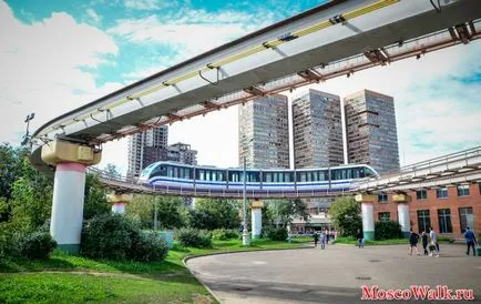 Moscova Monorail - mers cu metroul