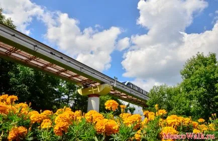 Moscova Monorail - mers cu metroul