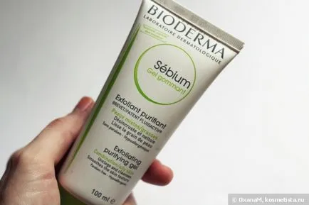 Ocean incante cu Bioderma Sebium gel gel recenzii gommant Purifiant exfoliant purificare