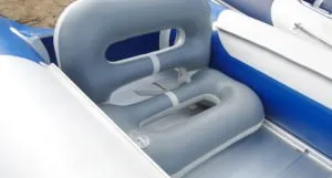 Надуваема седалка за PVC лодка - класация на най-добрите модели и как да се направи свои ръце
