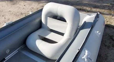 Scaun gonflabile pentru PVC barca - rating de cele mai bune modele și modul de a face propriile lor mâini