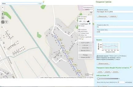 Egész vagy hogyan lehet létrehozni egy útvonalat a térd