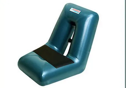 Надуваема седалка за PVC лодка - класация на най-добрите модели и как да се направи свои ръце