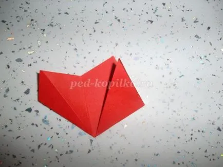 Nárciszok a origami technikával