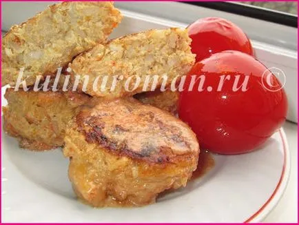 Месо котлет с ориз и зеленчуци в multivarka, вкусни рецепти