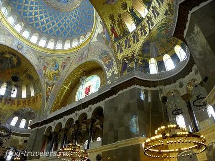 Szent Miklós Naval székesegyház Kronstadt - a fő székesegyház a magyar haditengerészet