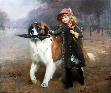 A superior állat festő Charles Burton Barber (charles burton barber)