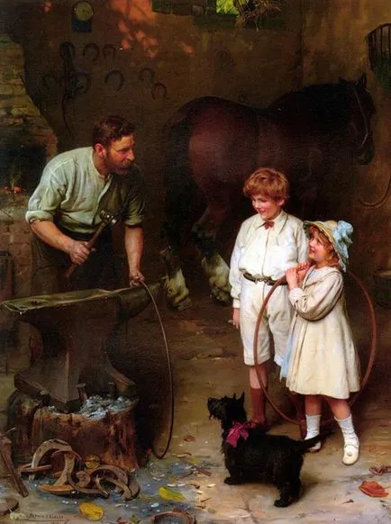 Pictorul animal superior de Charles Burton Barber (charles BURTON frizer)