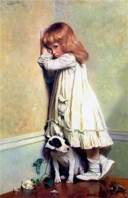 A superior állat festő Charles Burton Barber (charles burton barber)