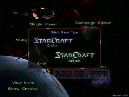 frissítés StarCraft