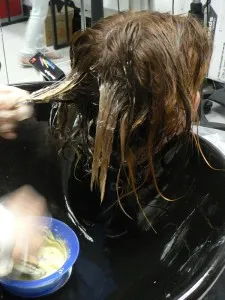 боядисване на коса техника Ombre, първата виртуална академия за фризьорство маргарита
