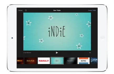 Prezentare generală iMovie pentru ios, recenzii de la icanto