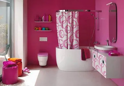 Decorarea baie cu ajutorul unor materiale alternative, studio fericit spațiu