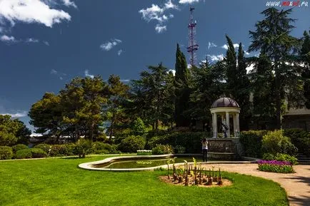 Park numit după Aivazovsky, statiune Partenit